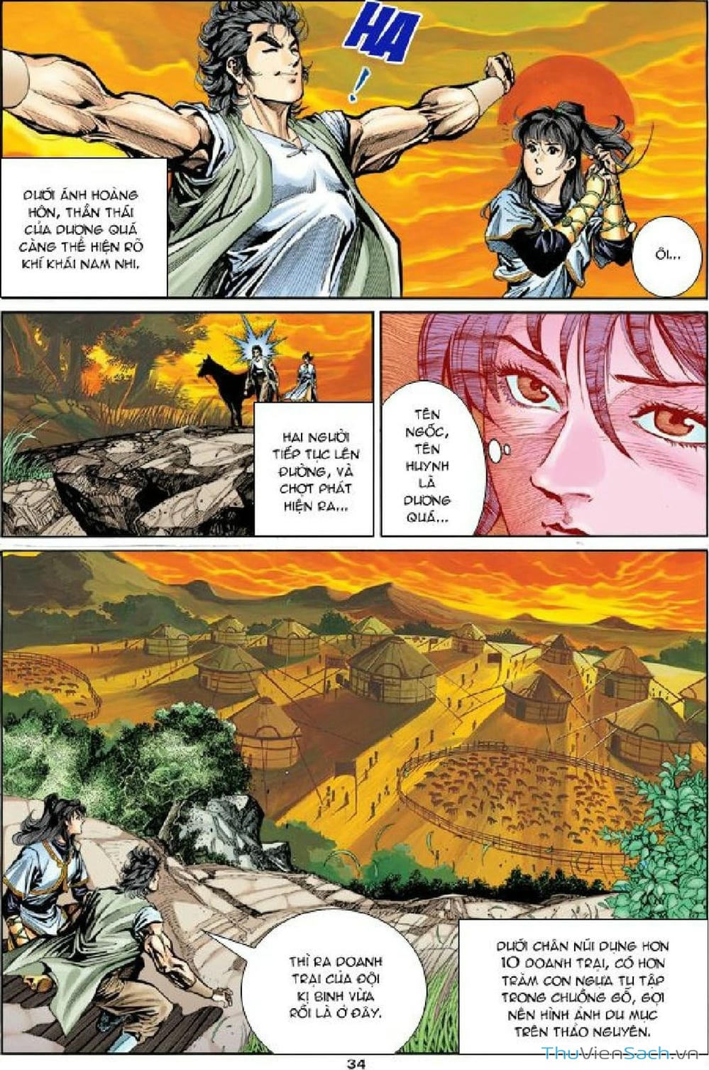 Truyện Tranh Thần Điêu Hiệp Lữ trang 4
