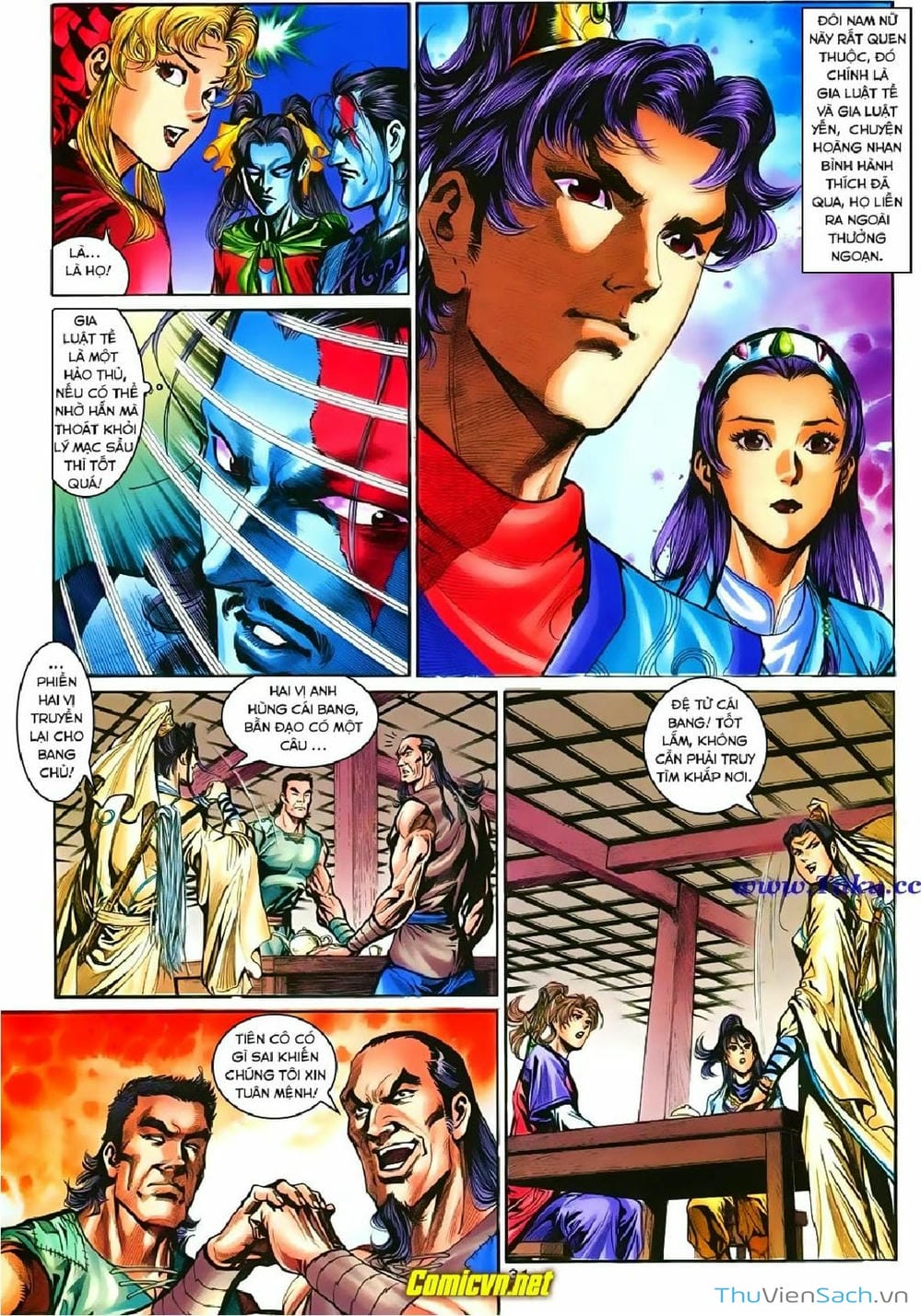 Truyện Tranh Thần Điêu Hiệp Lữ trang 4