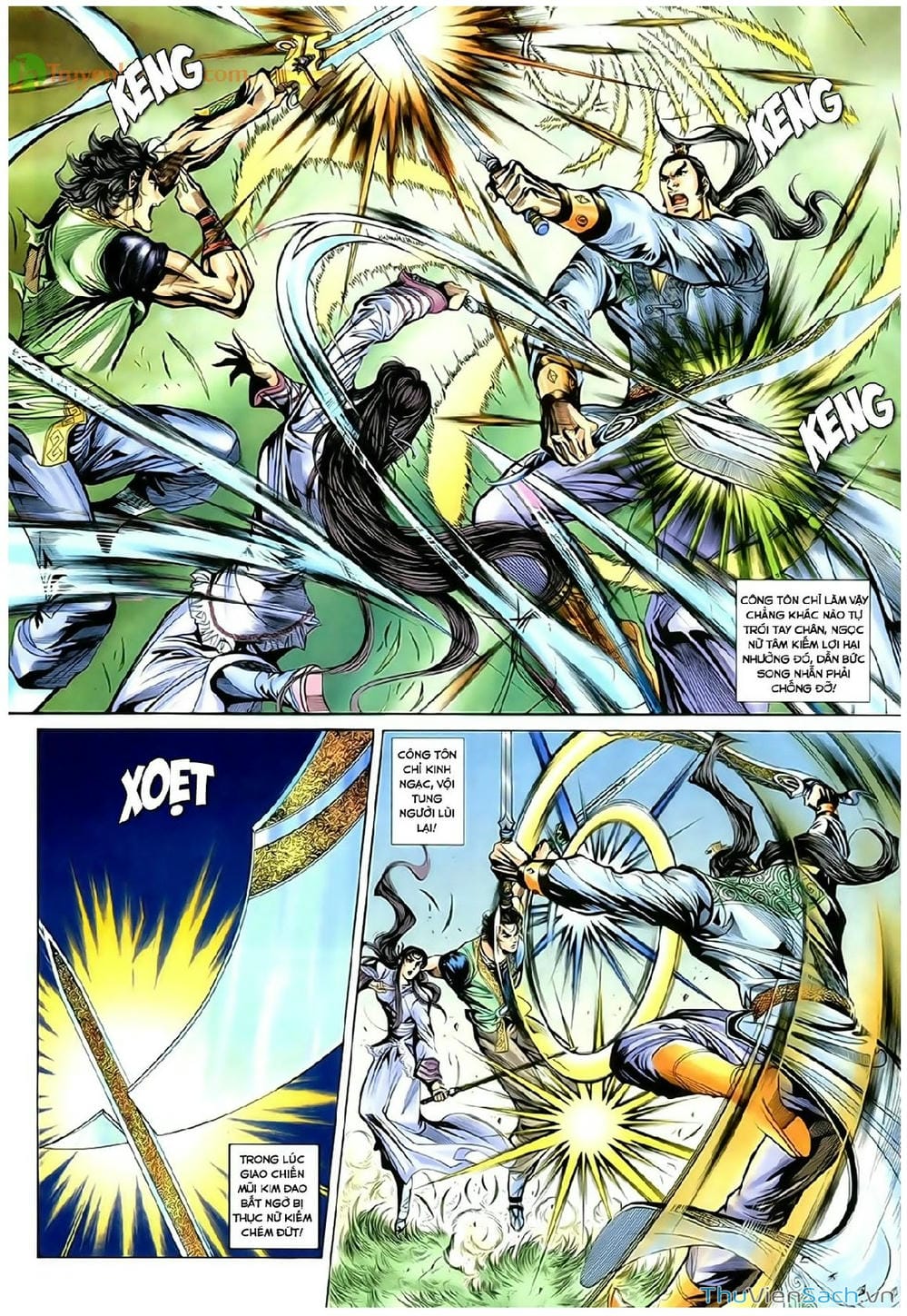 Truyện Tranh Thần Điêu Hiệp Lữ trang 4