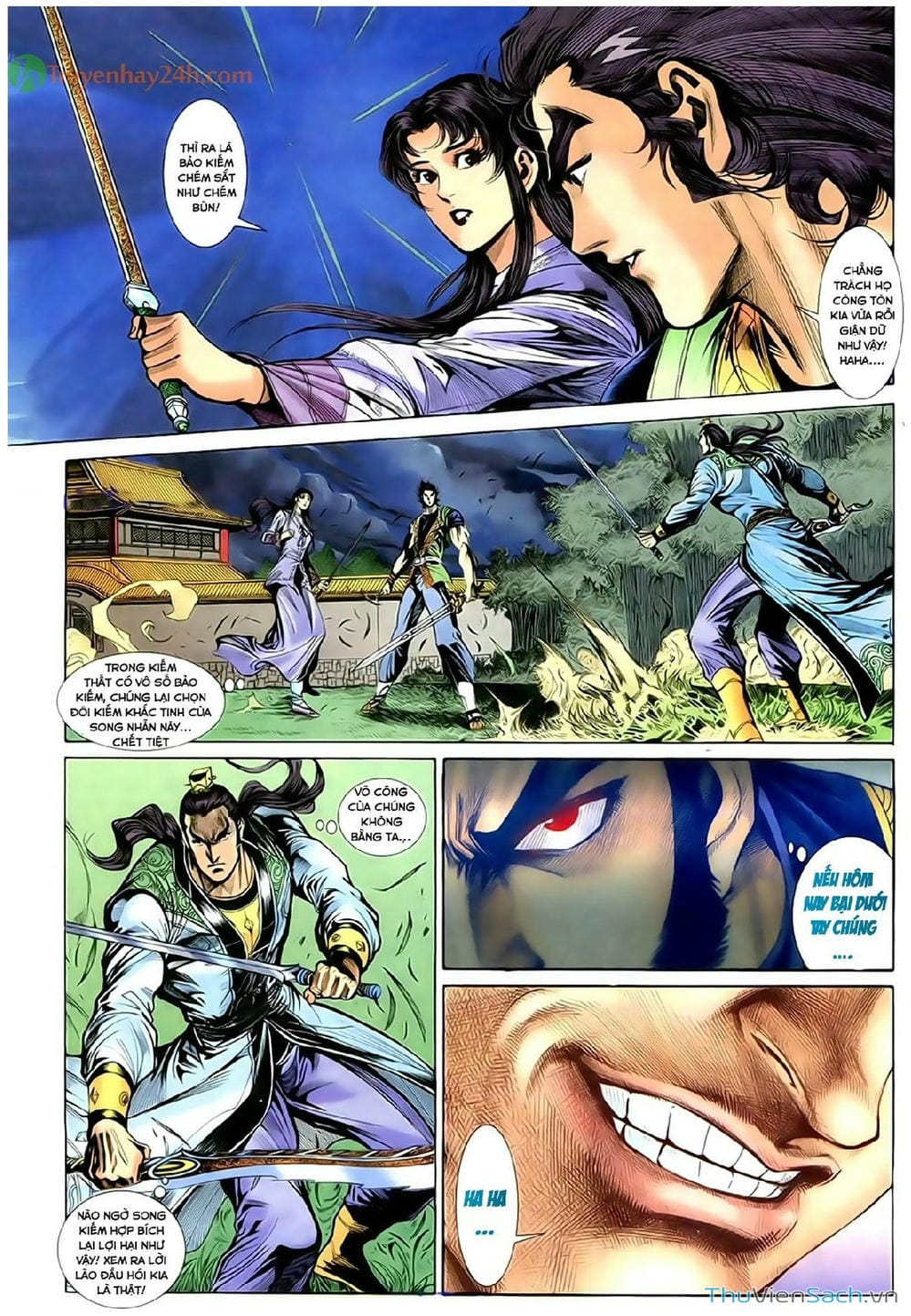 Truyện Tranh Thần Điêu Hiệp Lữ trang 4
