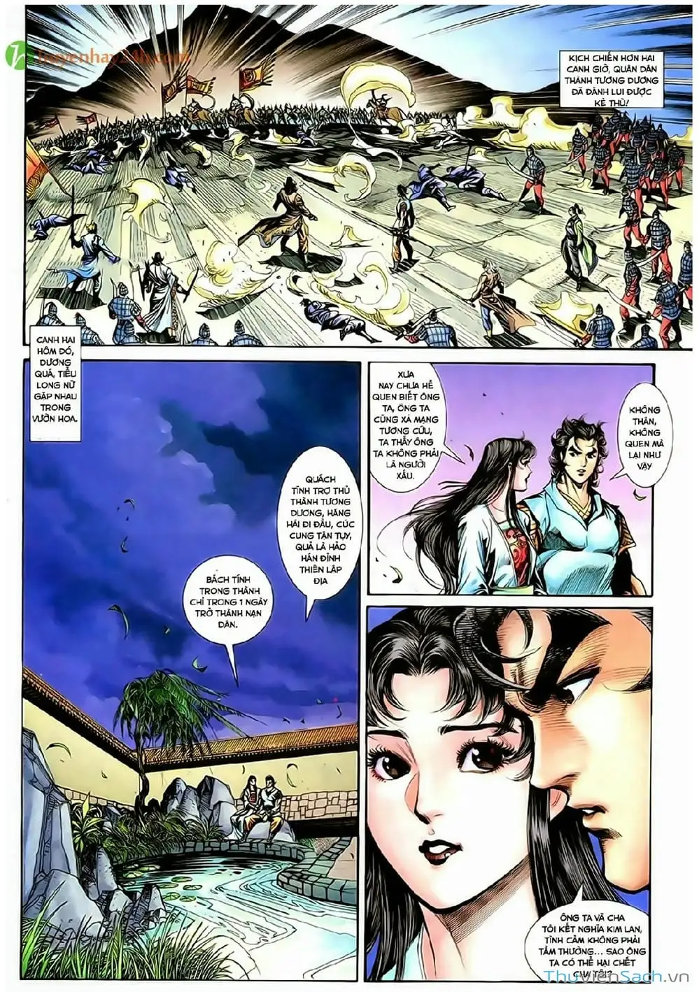 Truyện Tranh Thần Điêu Hiệp Lữ trang 4