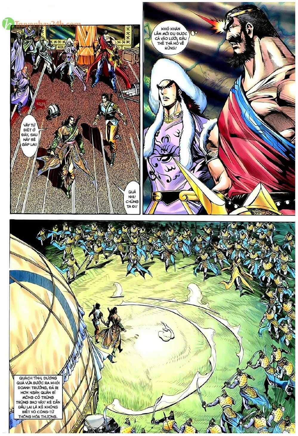 Truyện Tranh Thần Điêu Hiệp Lữ trang 4