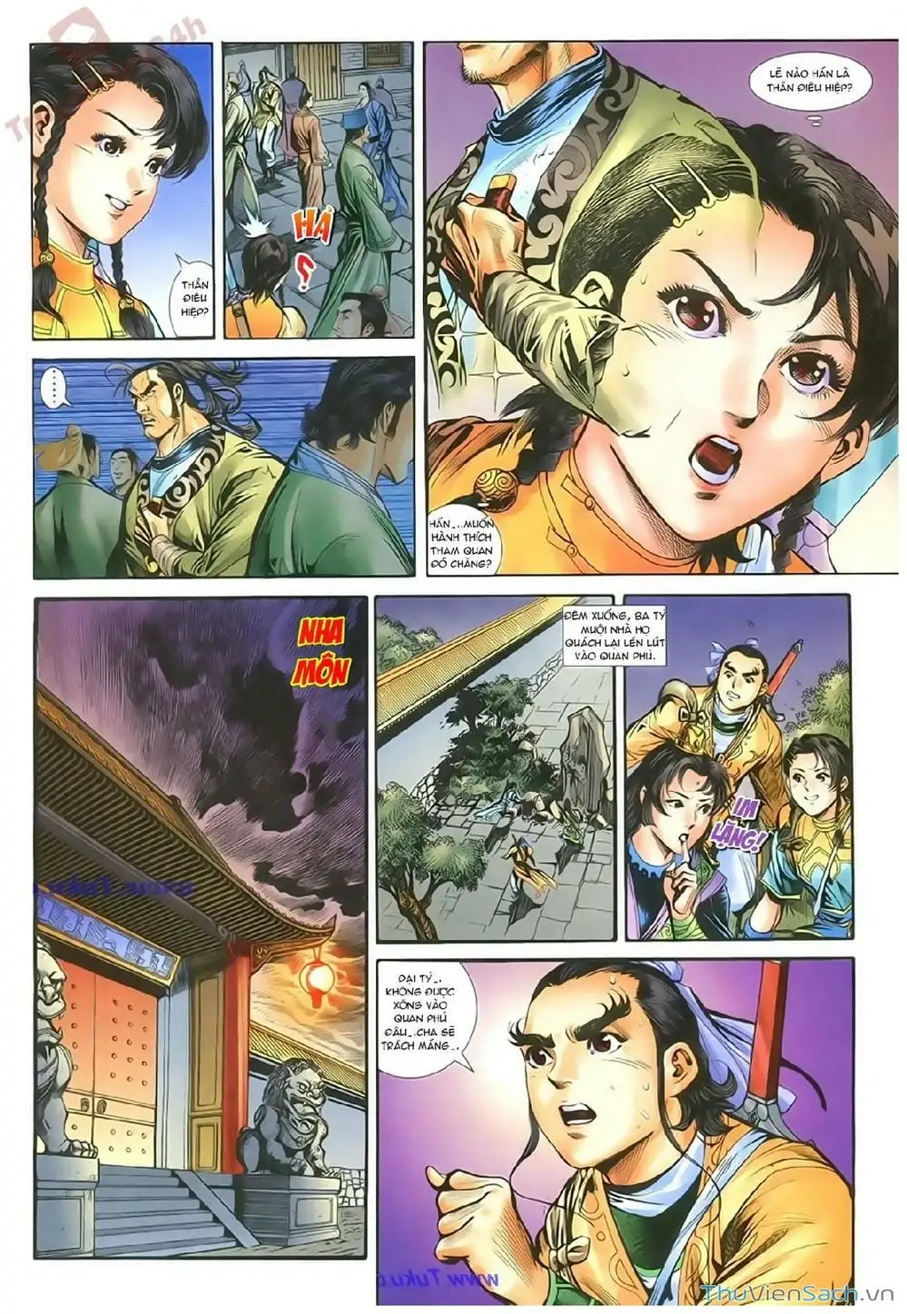 Truyện Tranh Thần Điêu Hiệp Lữ trang 4