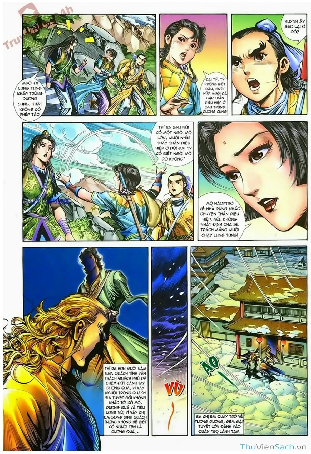 Truyện Tranh Thần Điêu Hiệp Lữ trang 4