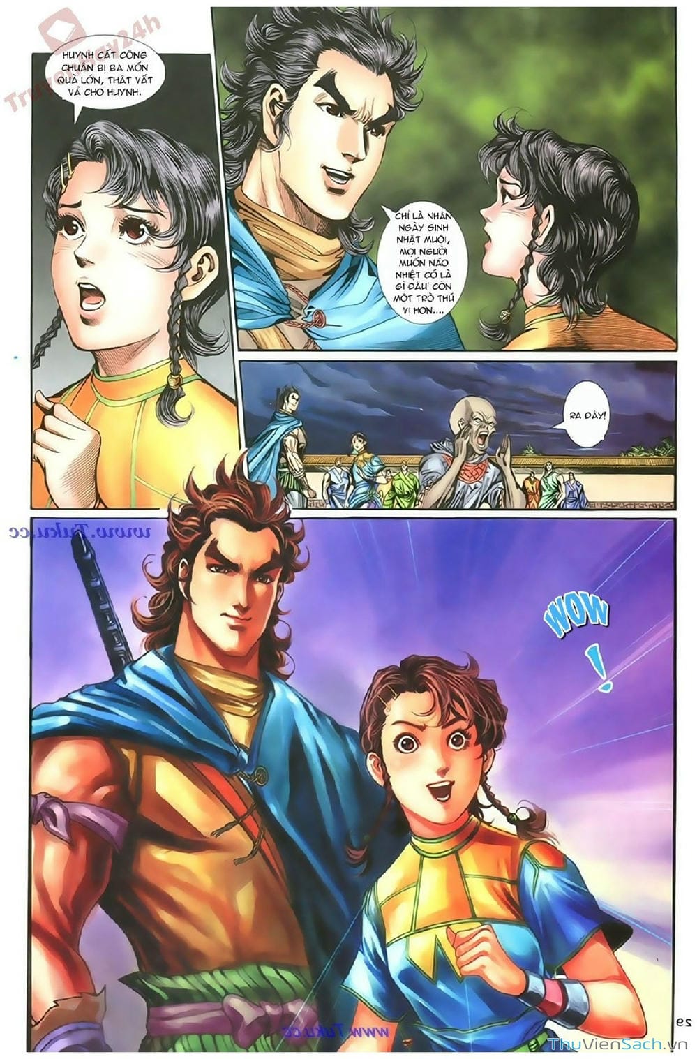 Truyện Tranh Thần Điêu Hiệp Lữ trang 4