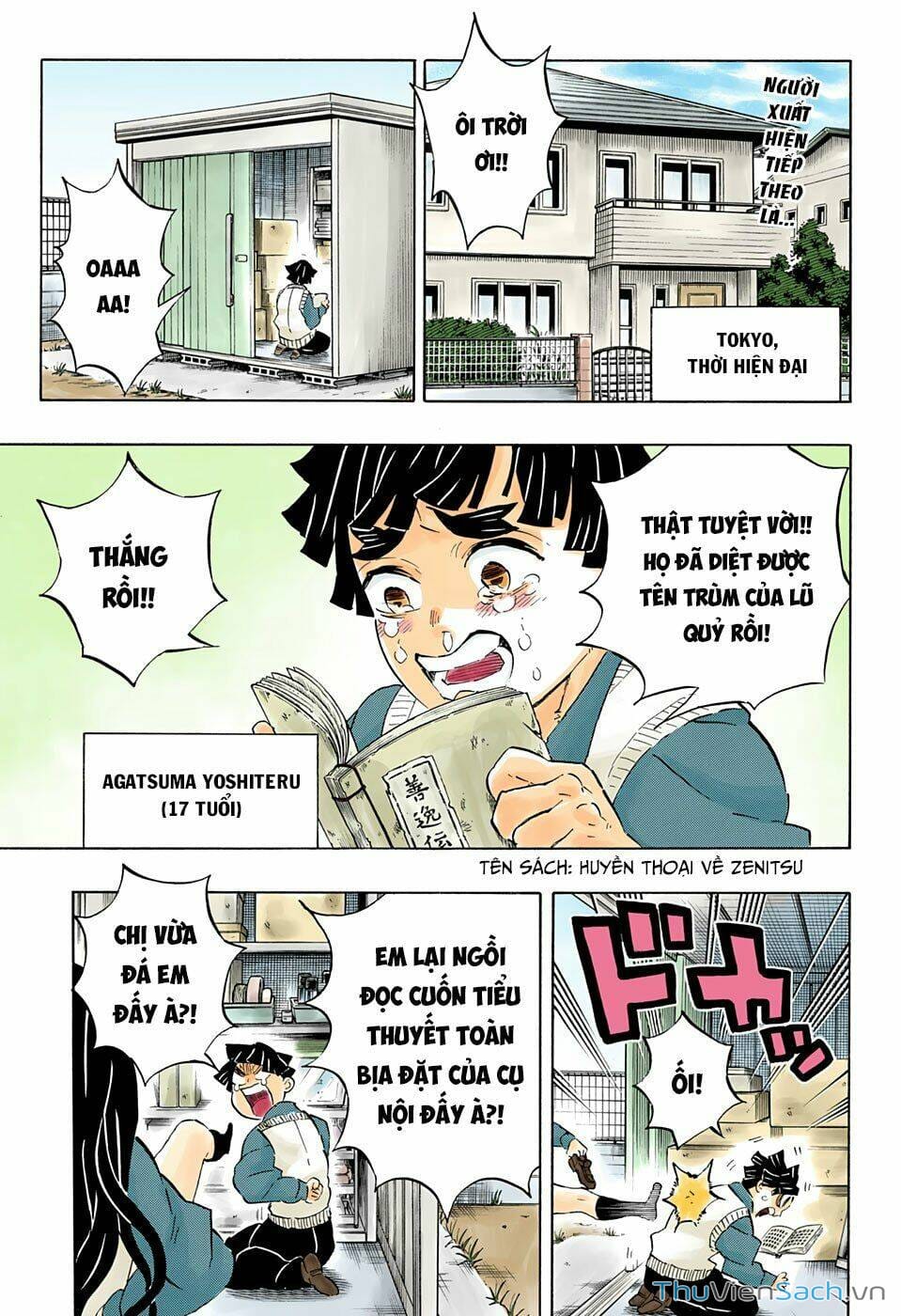 Truyện Tranh Thanh Gươm Diệt Quỷ trang 9