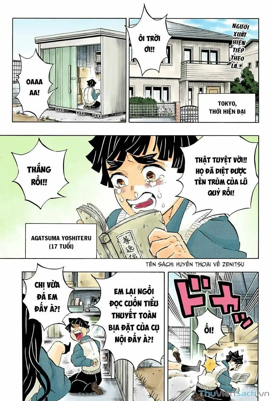 Truyện Tranh Thanh Gươm Diệt Quỷ trang 9