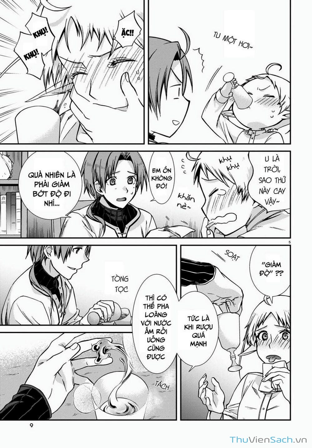 Truyện Tranh Thất Nghiệp Chuyển Sinh - Làm Lại Hết Sức trang 5