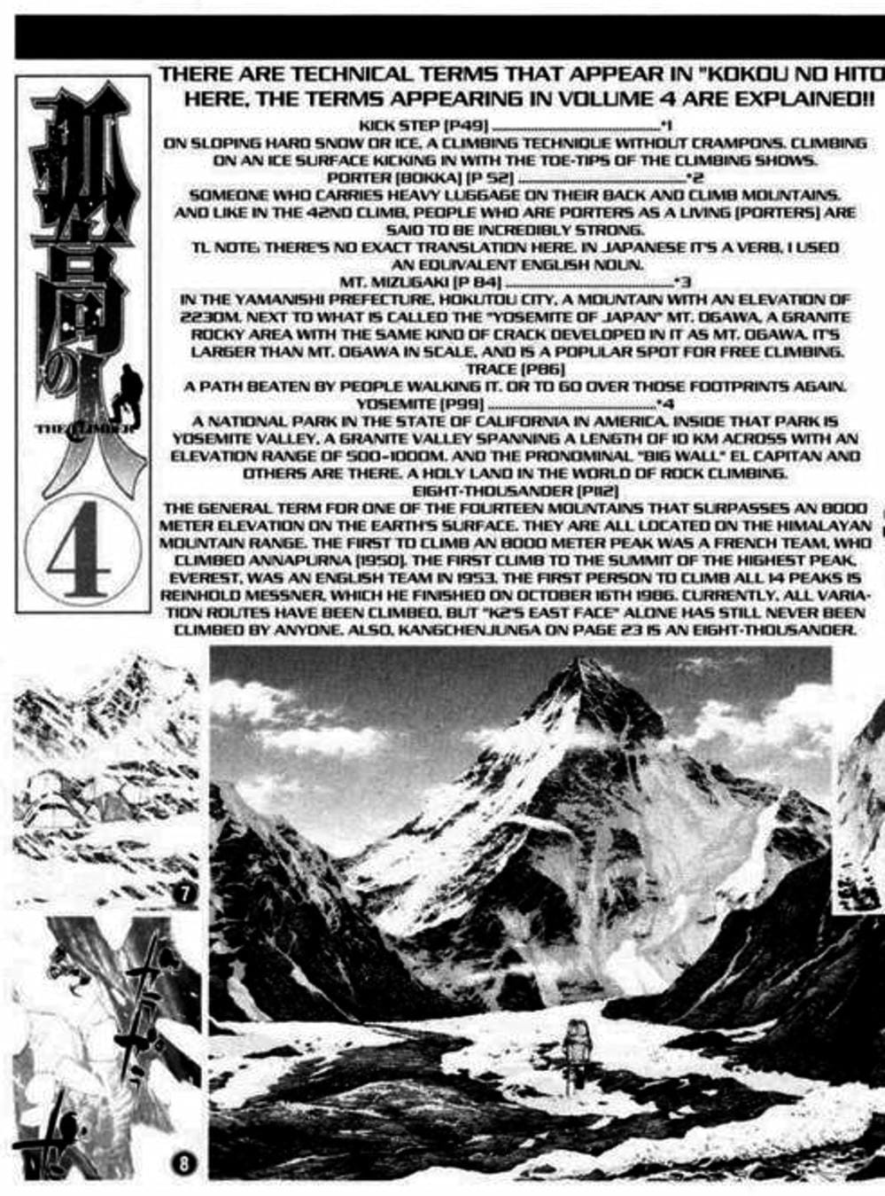 Truyện Tranh Người Cô Đơn - The Climber trang 7