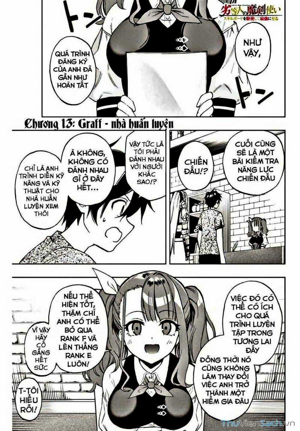 Truyện Tranh Tái Sinh Thành Kiếm Sĩ Ma Thuật trang 3