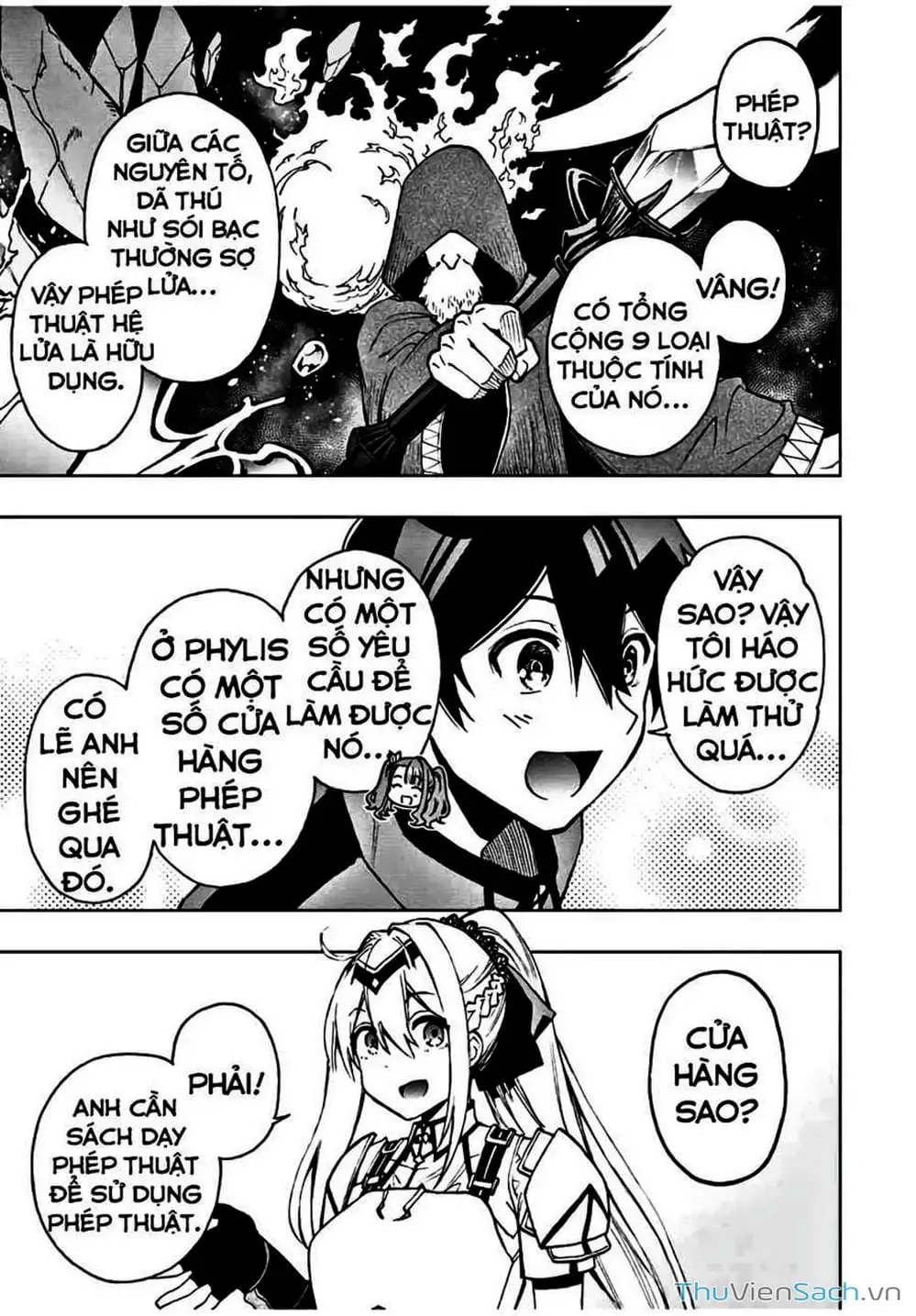 Truyện Tranh Tái Sinh Thành Kiếm Sĩ Ma Thuật trang 3