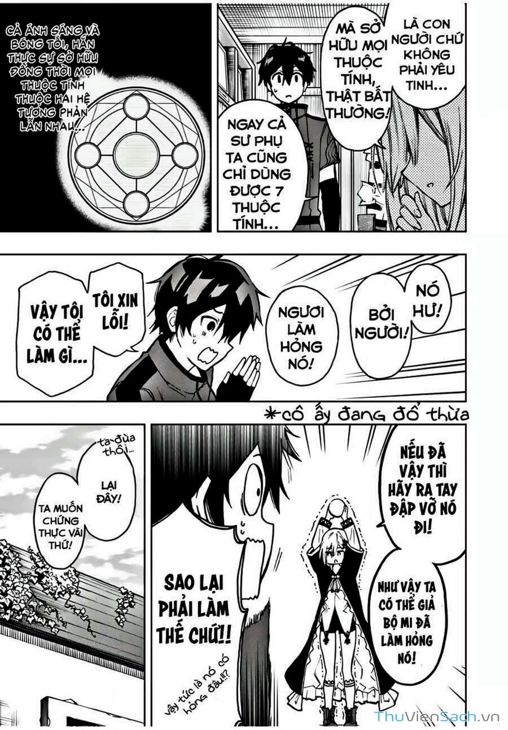 Truyện Tranh Tái Sinh Thành Kiếm Sĩ Ma Thuật trang 3