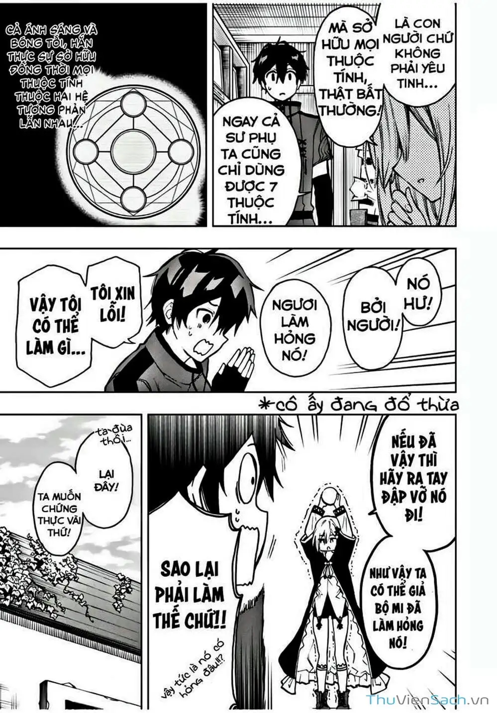 Truyện Tranh Tái Sinh Thành Kiếm Sĩ Ma Thuật trang 3