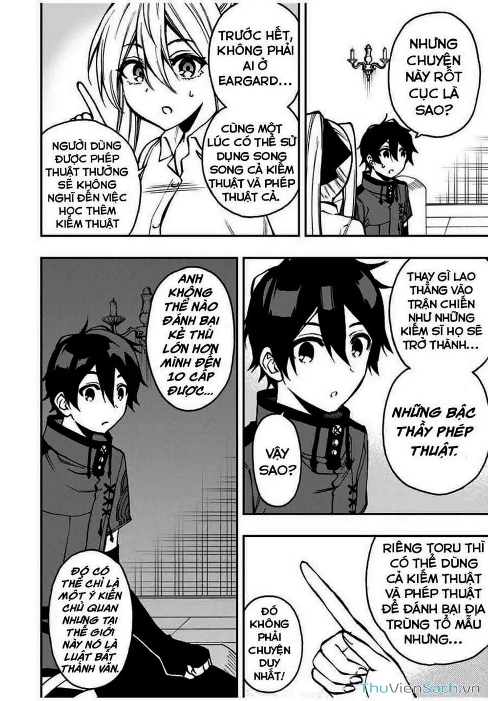 Truyện Tranh Tái Sinh Thành Kiếm Sĩ Ma Thuật trang 3