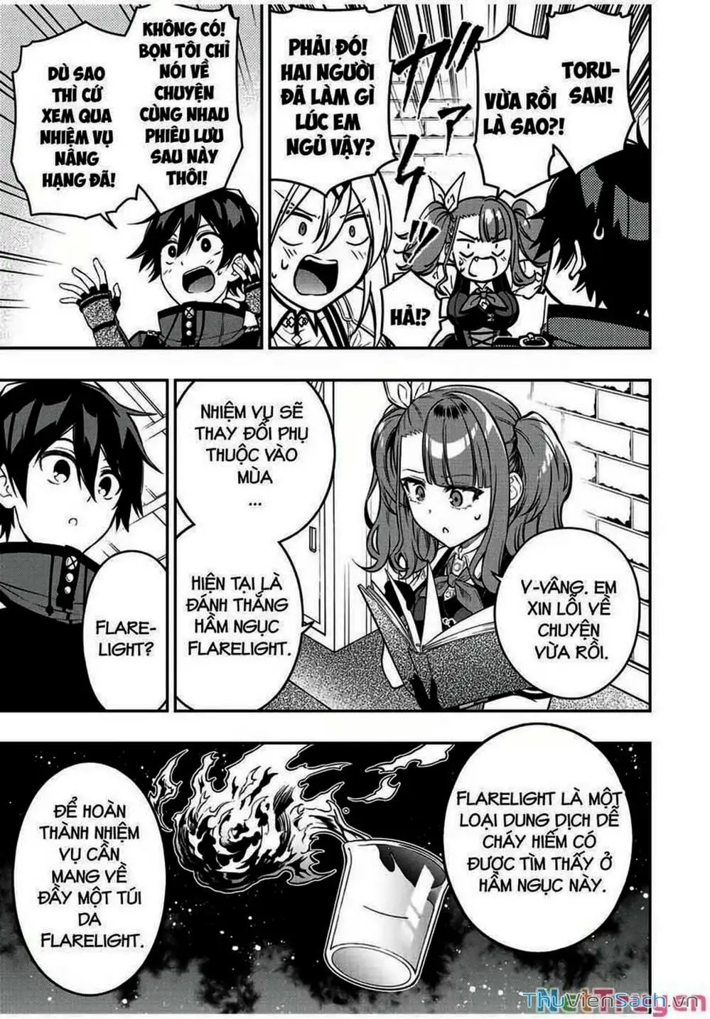 Truyện Tranh Tái Sinh Thành Kiếm Sĩ Ma Thuật trang 3