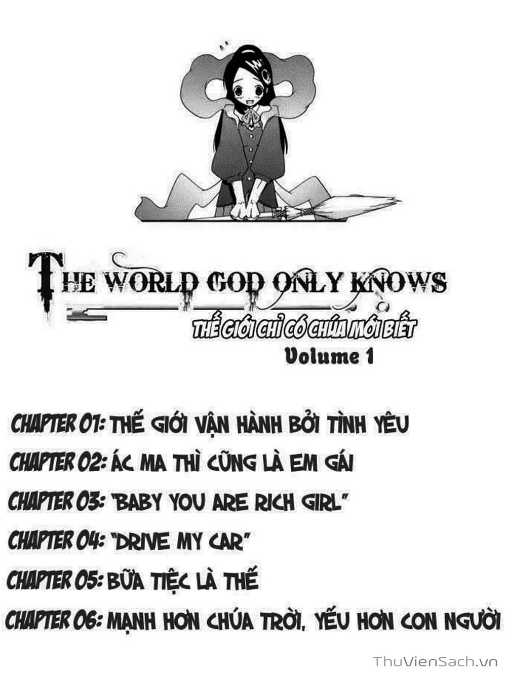 Truyện Tranh Thế Giới Chỉ Có Thánh Thần Biết - The World God Only Knows trang 7