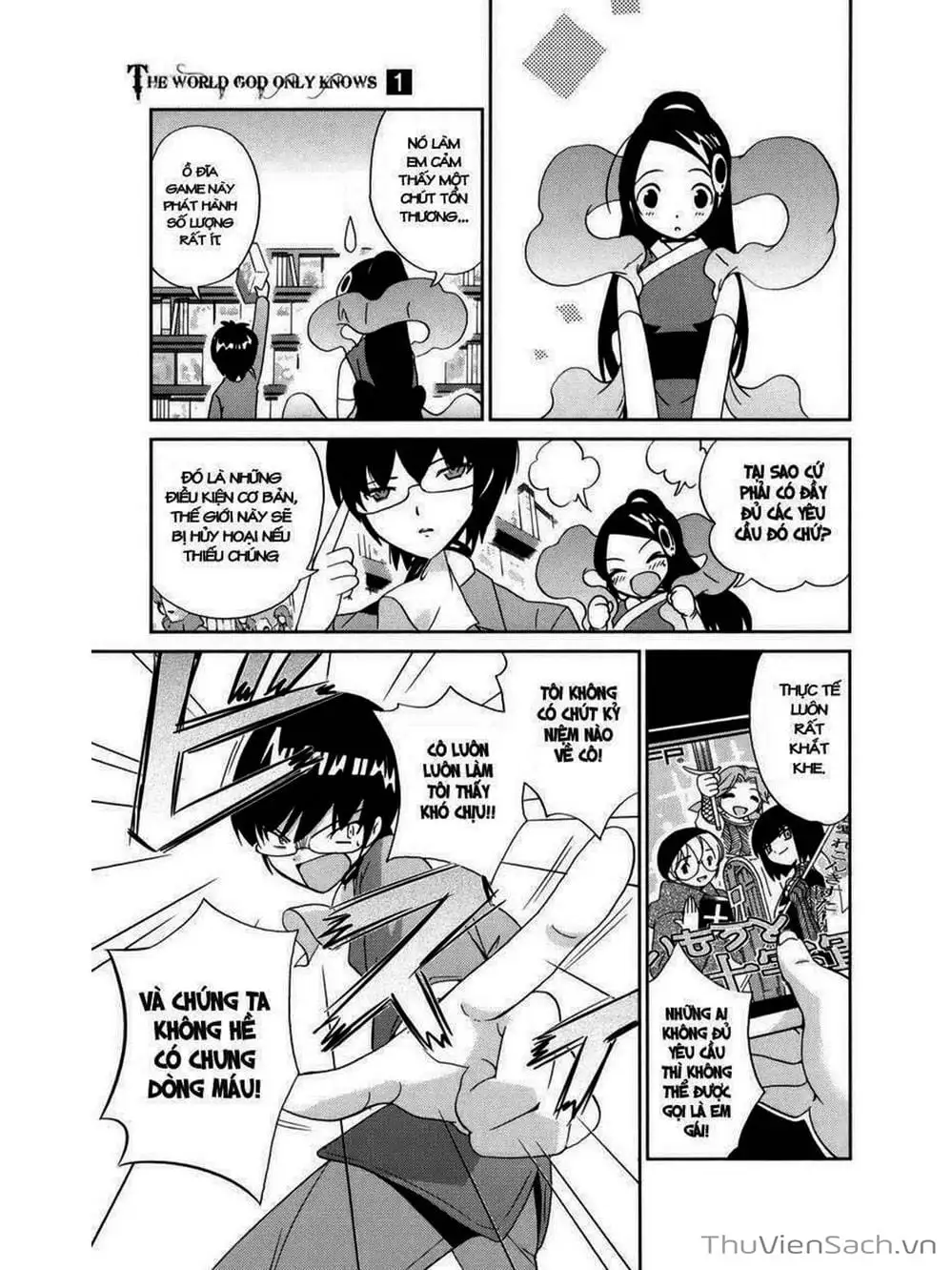 Truyện Tranh Thế Giới Chỉ Có Thánh Thần Biết - The World God Only Knows trang 7