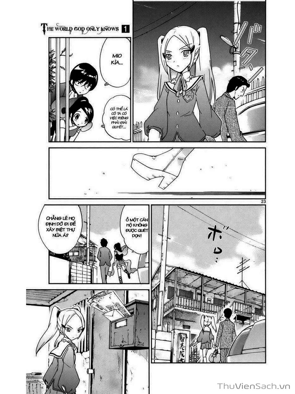 Truyện Tranh Thế Giới Chỉ Có Thánh Thần Biết - The World God Only Knows trang 7