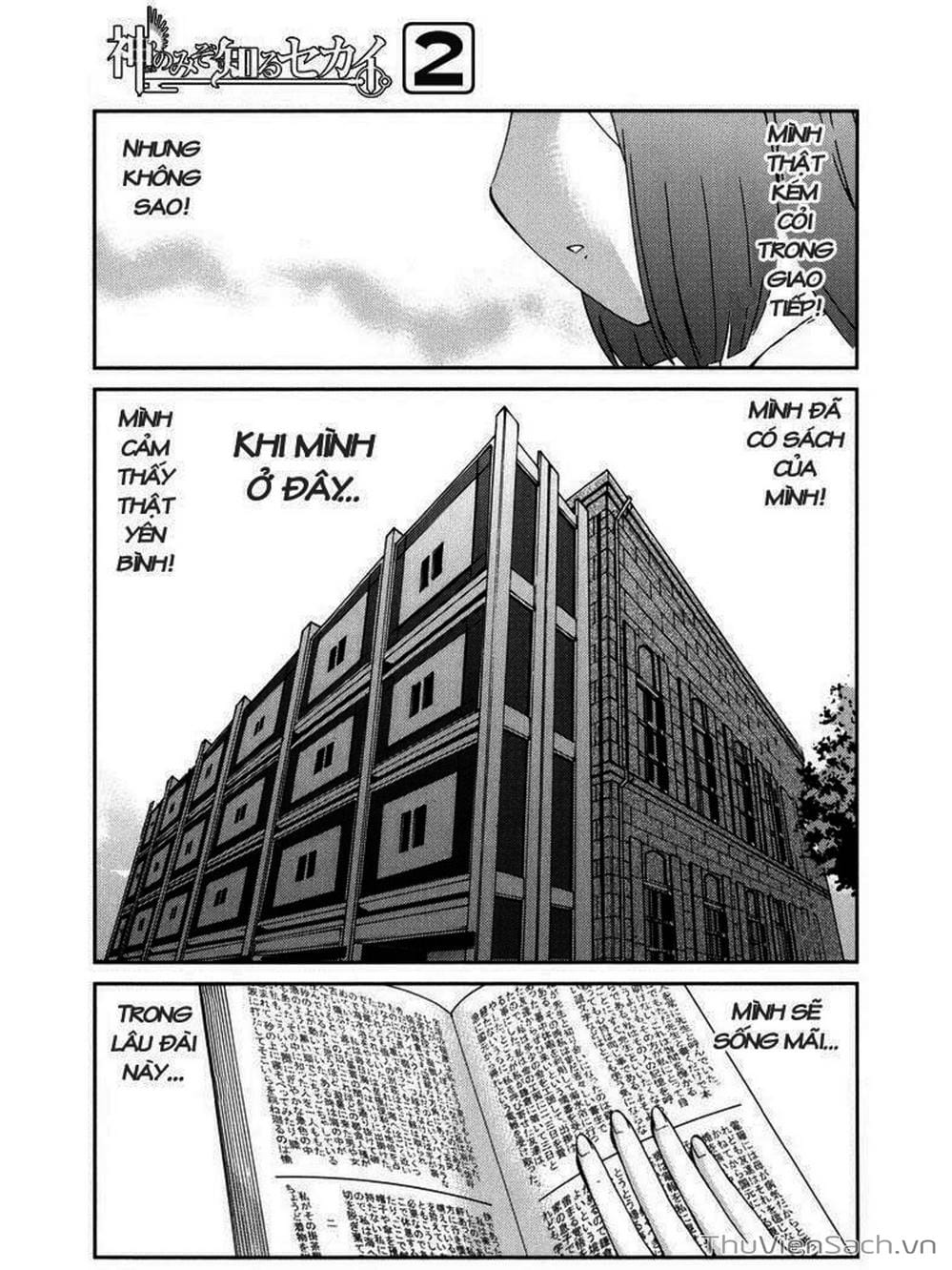 Truyện Tranh Thế Giới Chỉ Có Thánh Thần Biết - The World God Only Knows trang 7