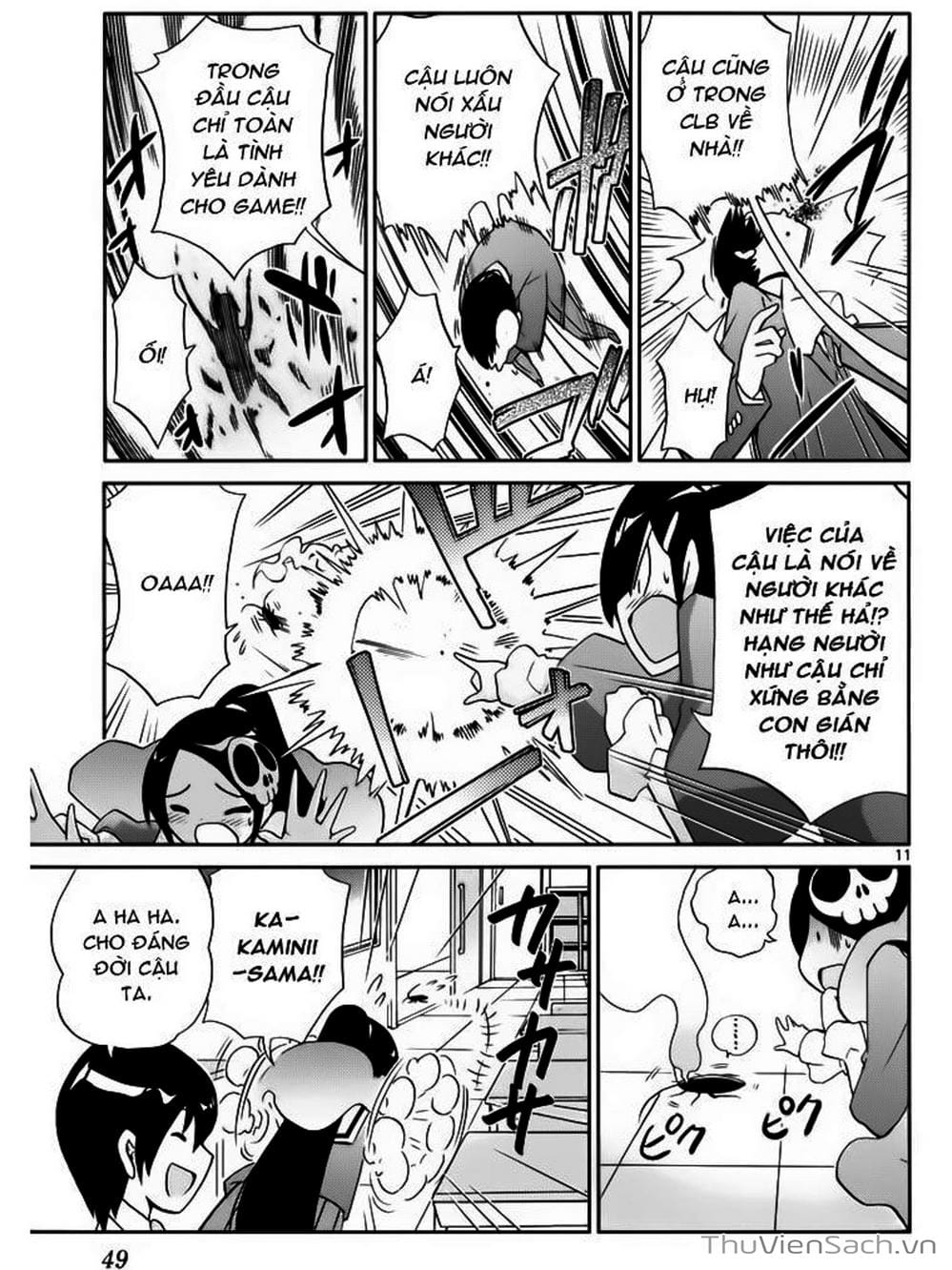 Truyện Tranh Thế Giới Chỉ Có Thánh Thần Biết - The World God Only Knows trang 7