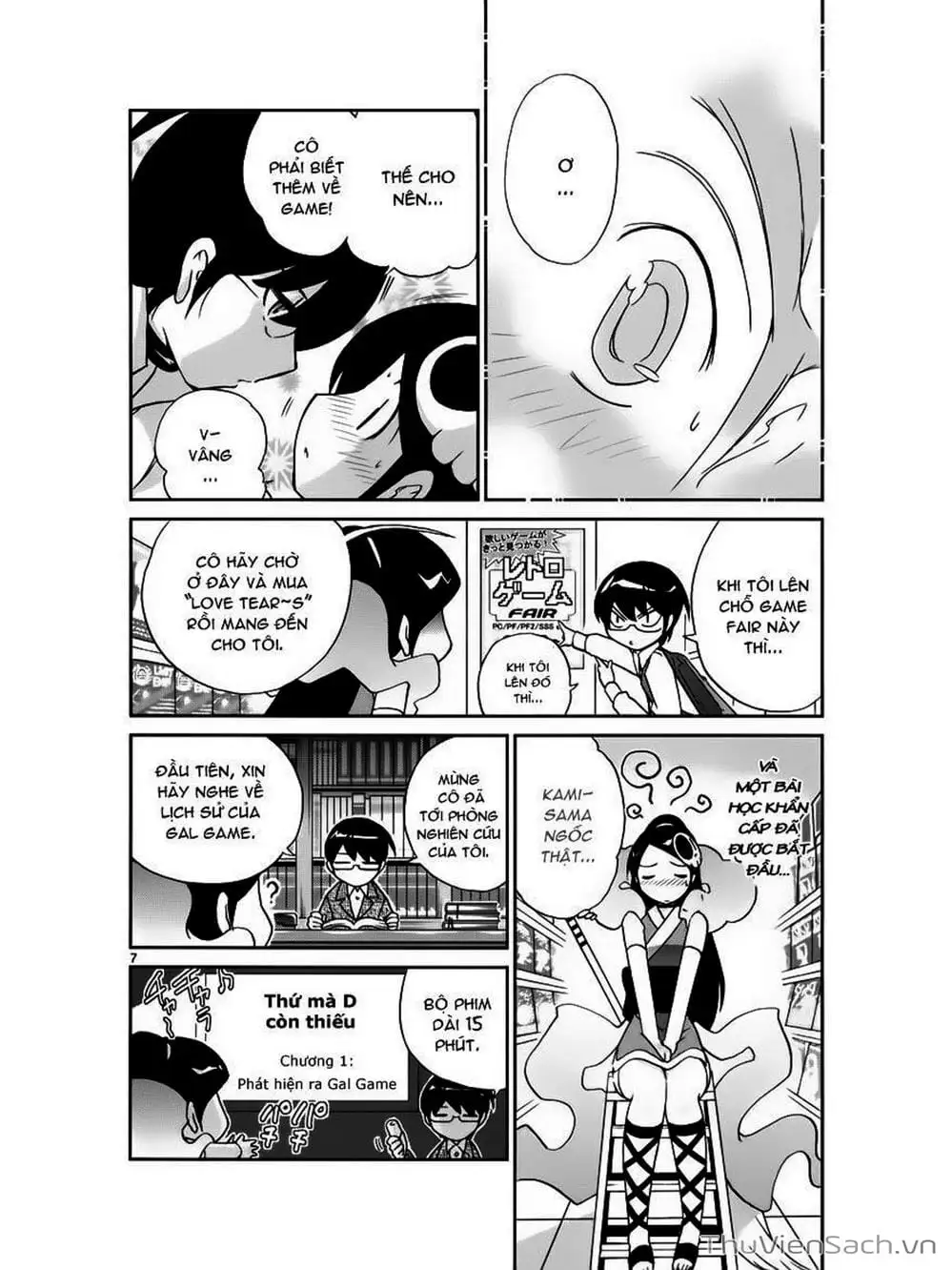 Truyện Tranh Thế Giới Chỉ Có Thánh Thần Biết - The World God Only Knows trang 7