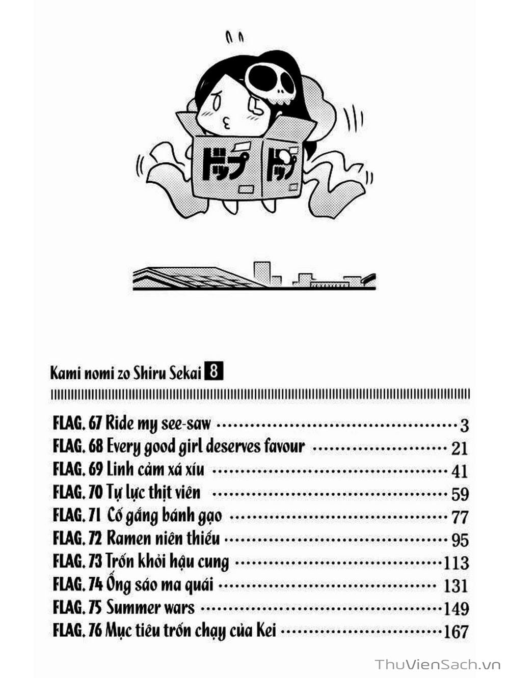 Truyện Tranh Thế Giới Chỉ Có Thánh Thần Biết - The World God Only Knows trang 7