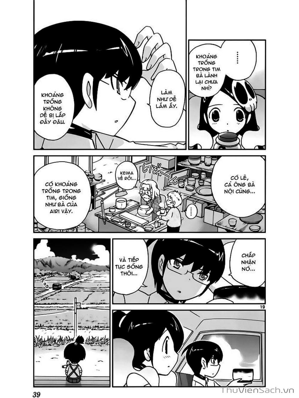 Truyện Tranh Thế Giới Chỉ Có Thánh Thần Biết - The World God Only Knows trang 7