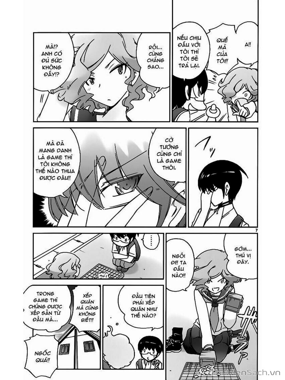 Truyện Tranh Thế Giới Chỉ Có Thánh Thần Biết - The World God Only Knows trang 7