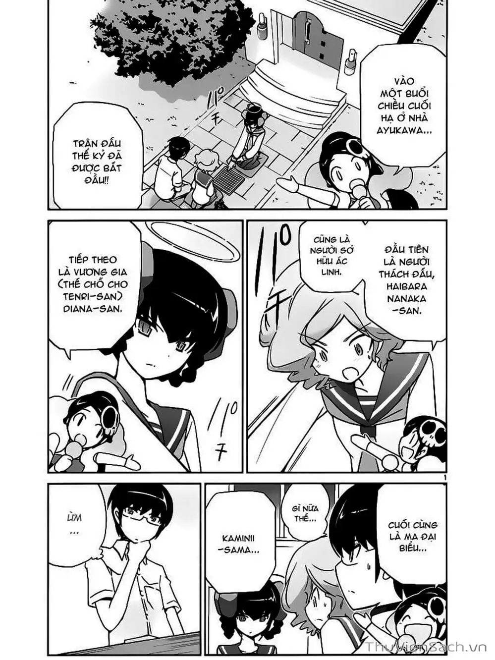 Truyện Tranh Thế Giới Chỉ Có Thánh Thần Biết - The World God Only Knows trang 7