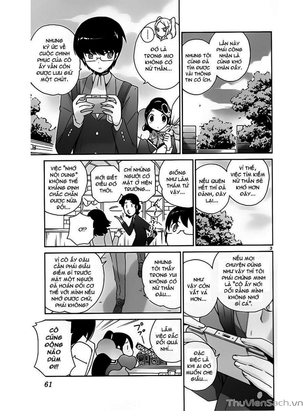 Truyện Tranh Thế Giới Chỉ Có Thánh Thần Biết - The World God Only Knows trang 7