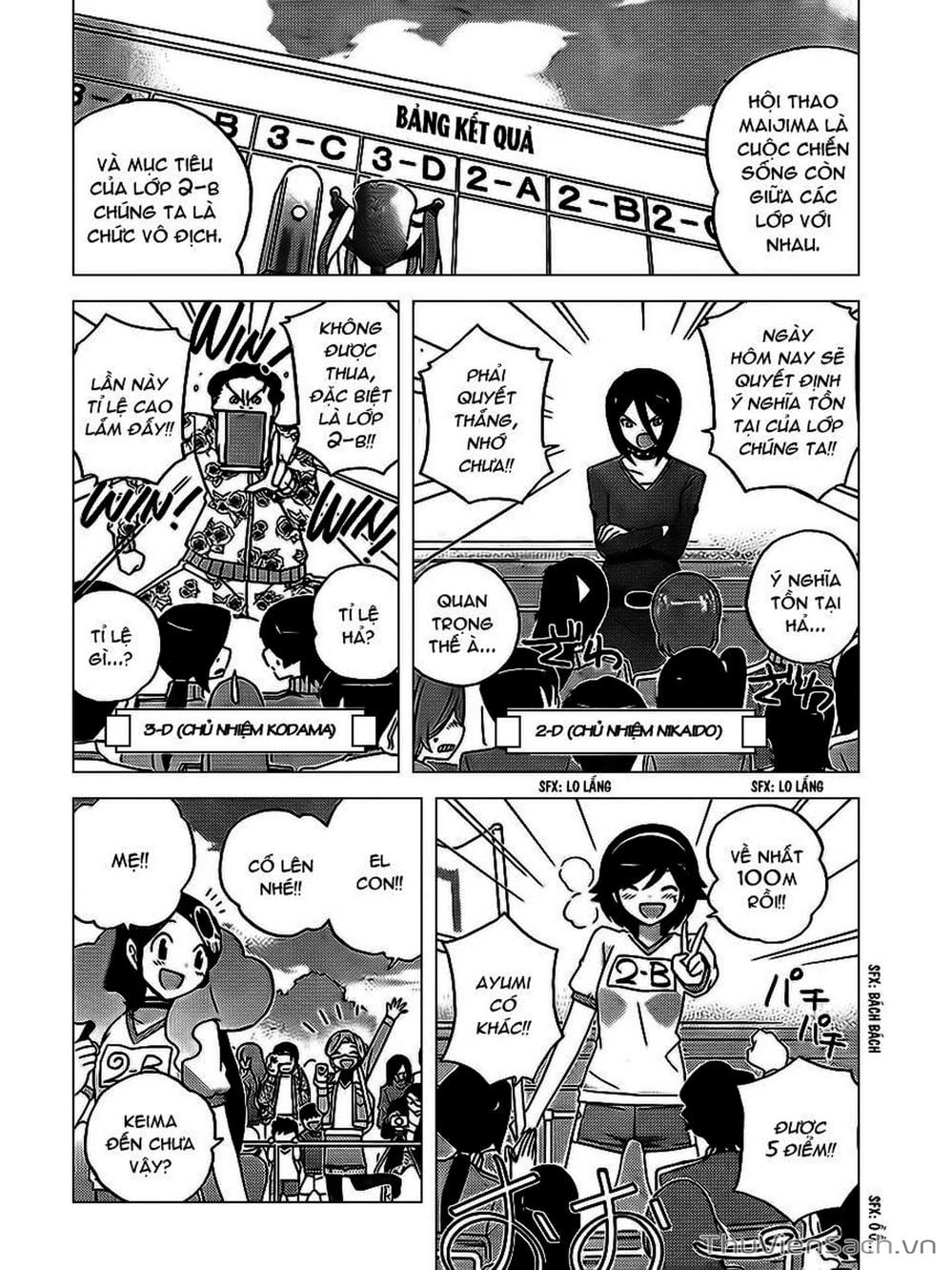 Truyện Tranh Thế Giới Chỉ Có Thánh Thần Biết - The World God Only Knows trang 7