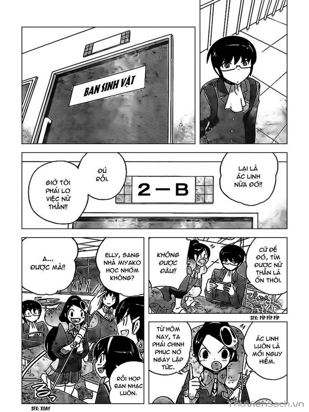 Truyện Tranh Thế Giới Chỉ Có Thánh Thần Biết - The World God Only Knows trang 7