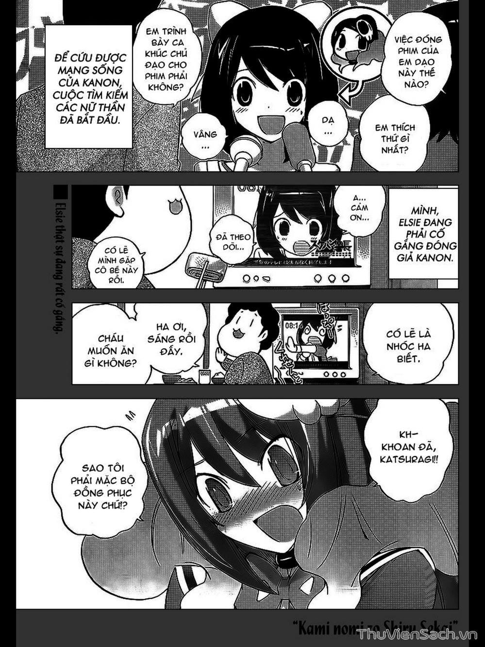 Truyện Tranh Thế Giới Chỉ Có Thánh Thần Biết - The World God Only Knows trang 7