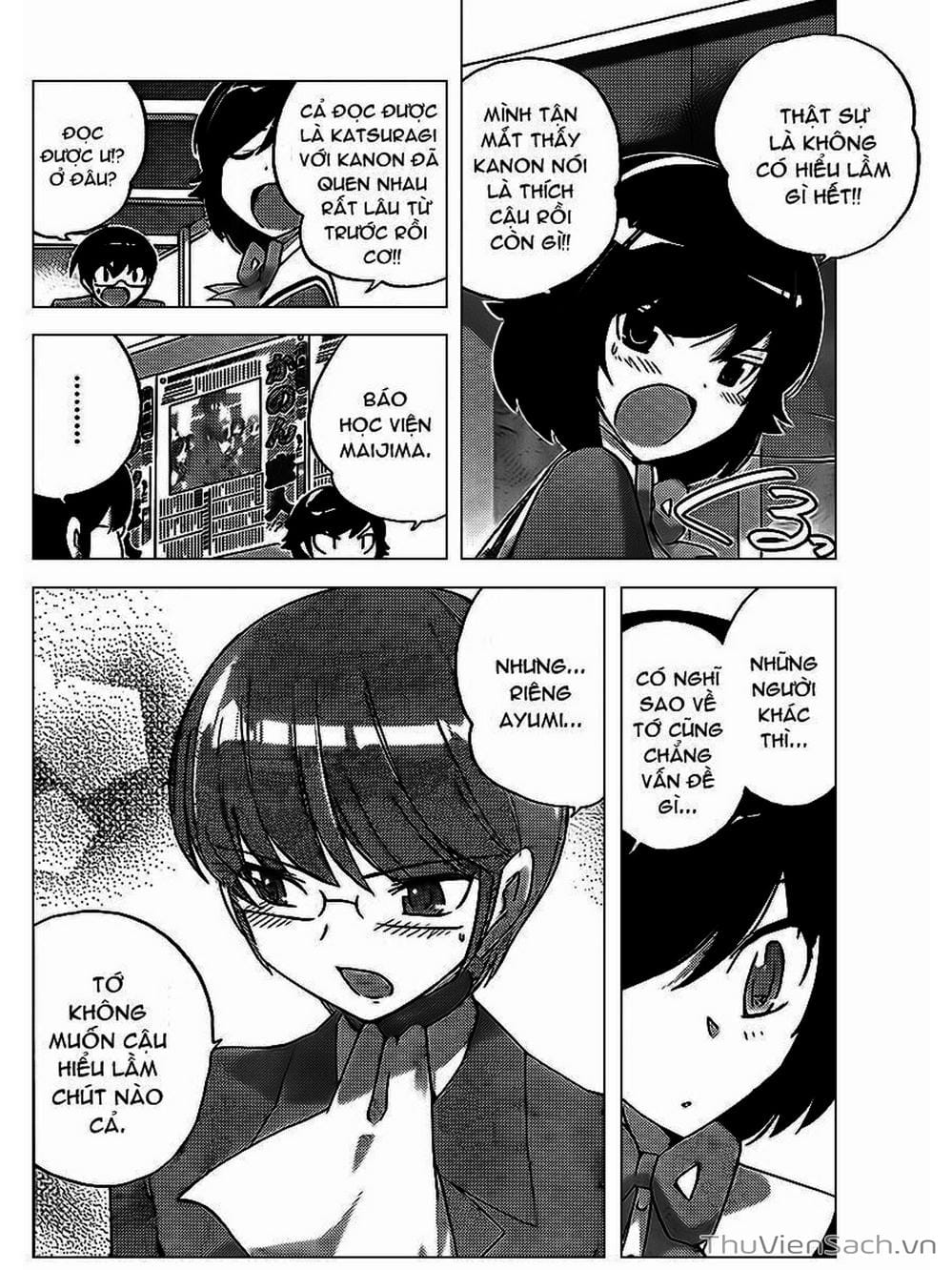 Truyện Tranh Thế Giới Chỉ Có Thánh Thần Biết - The World God Only Knows trang 7