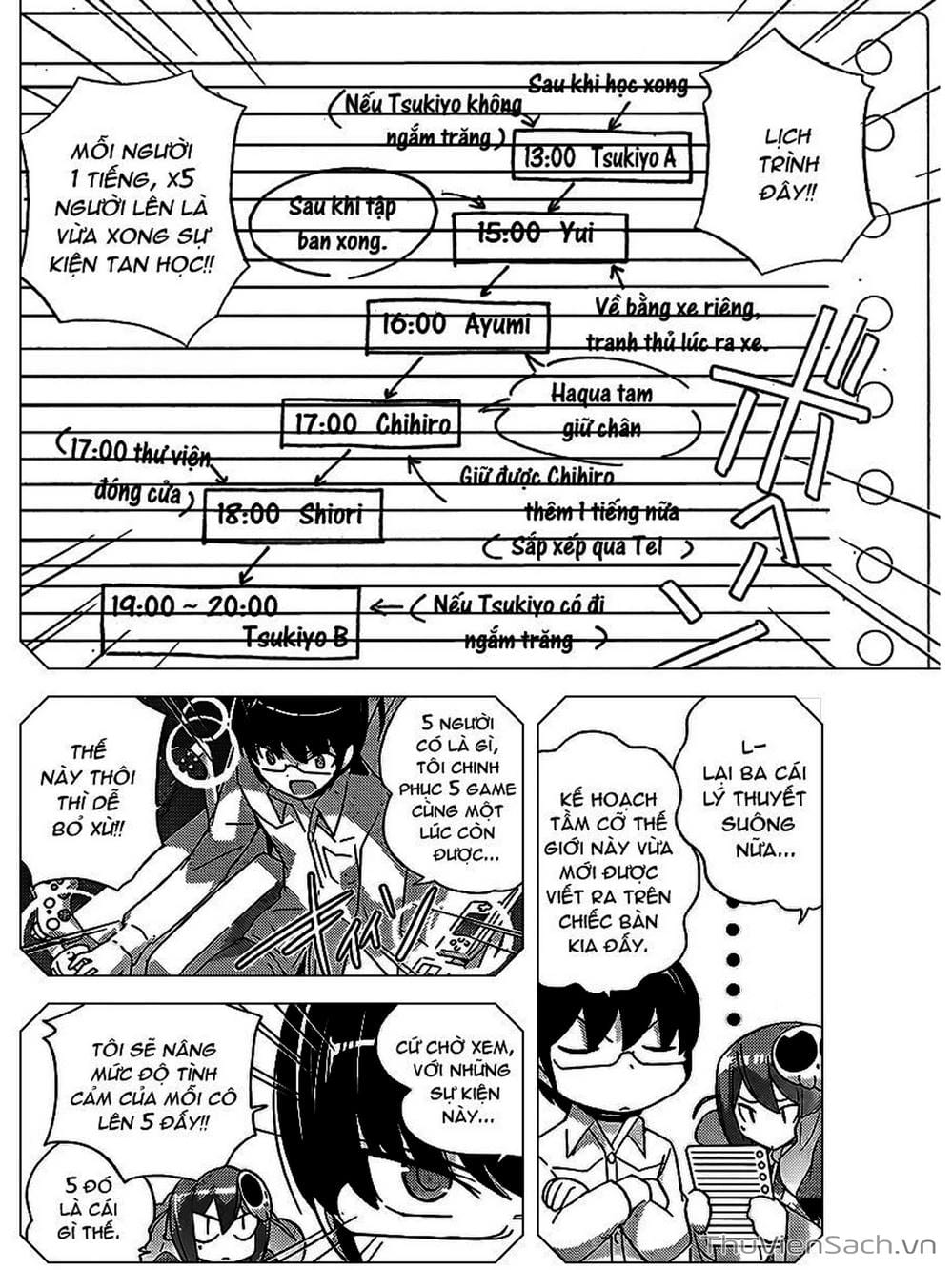 Truyện Tranh Thế Giới Chỉ Có Thánh Thần Biết - The World God Only Knows trang 7