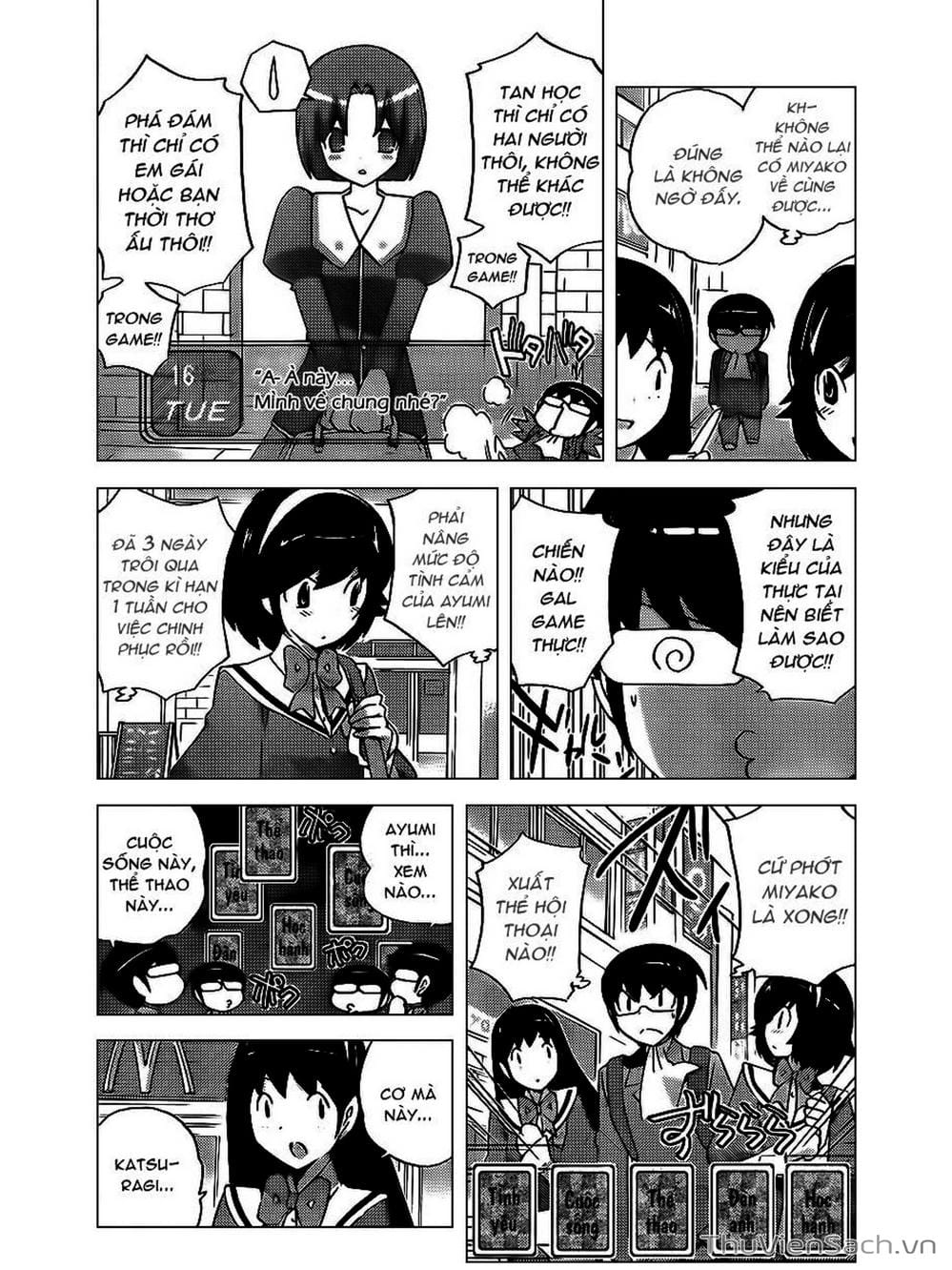 Truyện Tranh Thế Giới Chỉ Có Thánh Thần Biết - The World God Only Knows trang 7