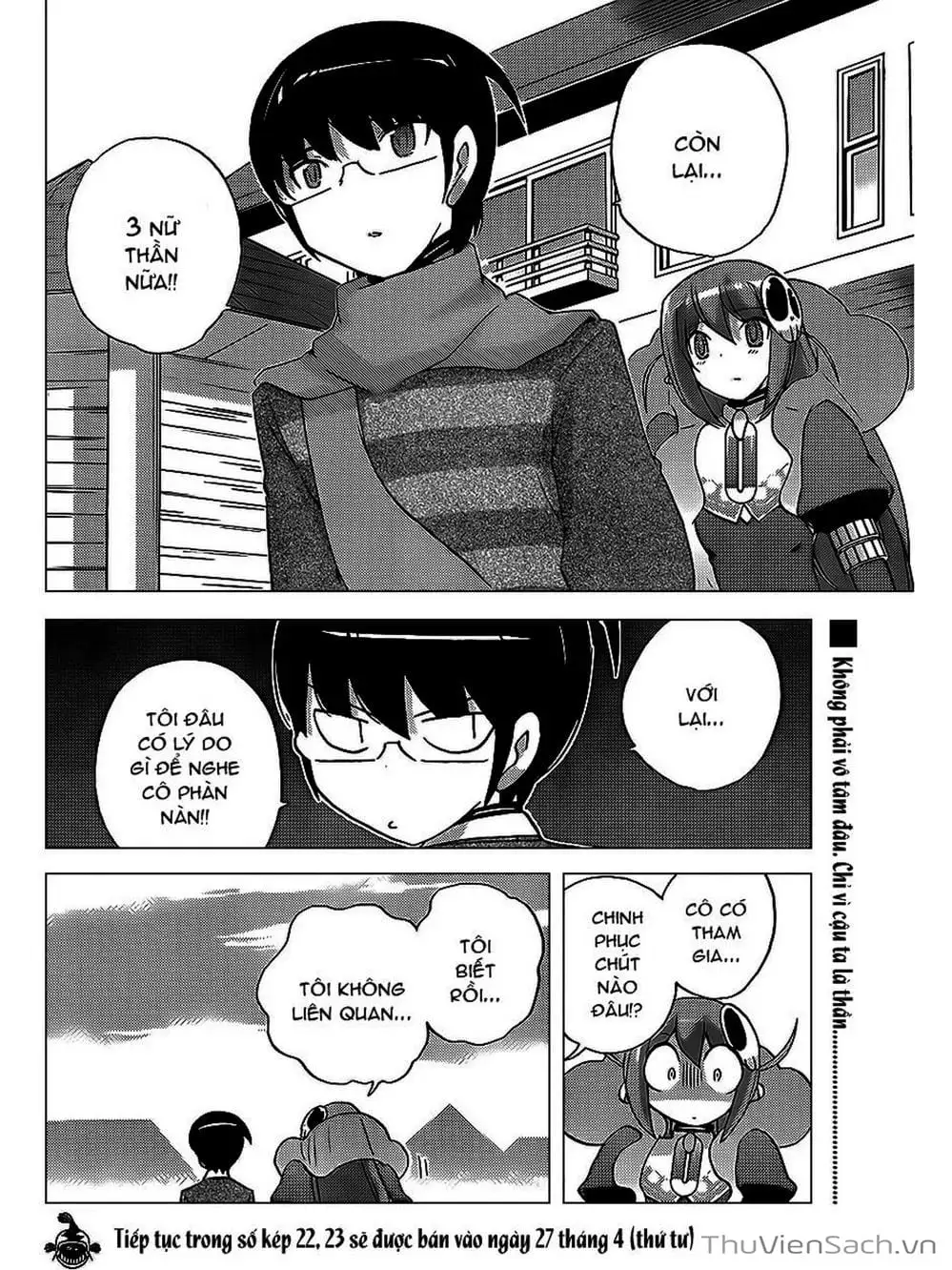 Truyện Tranh Thế Giới Chỉ Có Thánh Thần Biết - The World God Only Knows trang 7