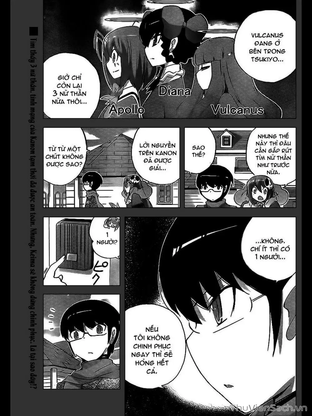 Truyện Tranh Thế Giới Chỉ Có Thánh Thần Biết - The World God Only Knows trang 7