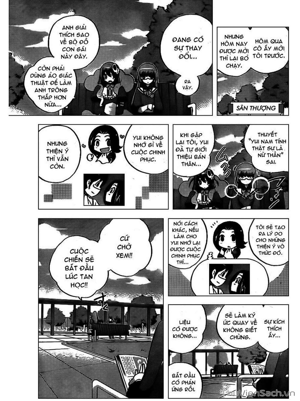 Truyện Tranh Thế Giới Chỉ Có Thánh Thần Biết - The World God Only Knows trang 7