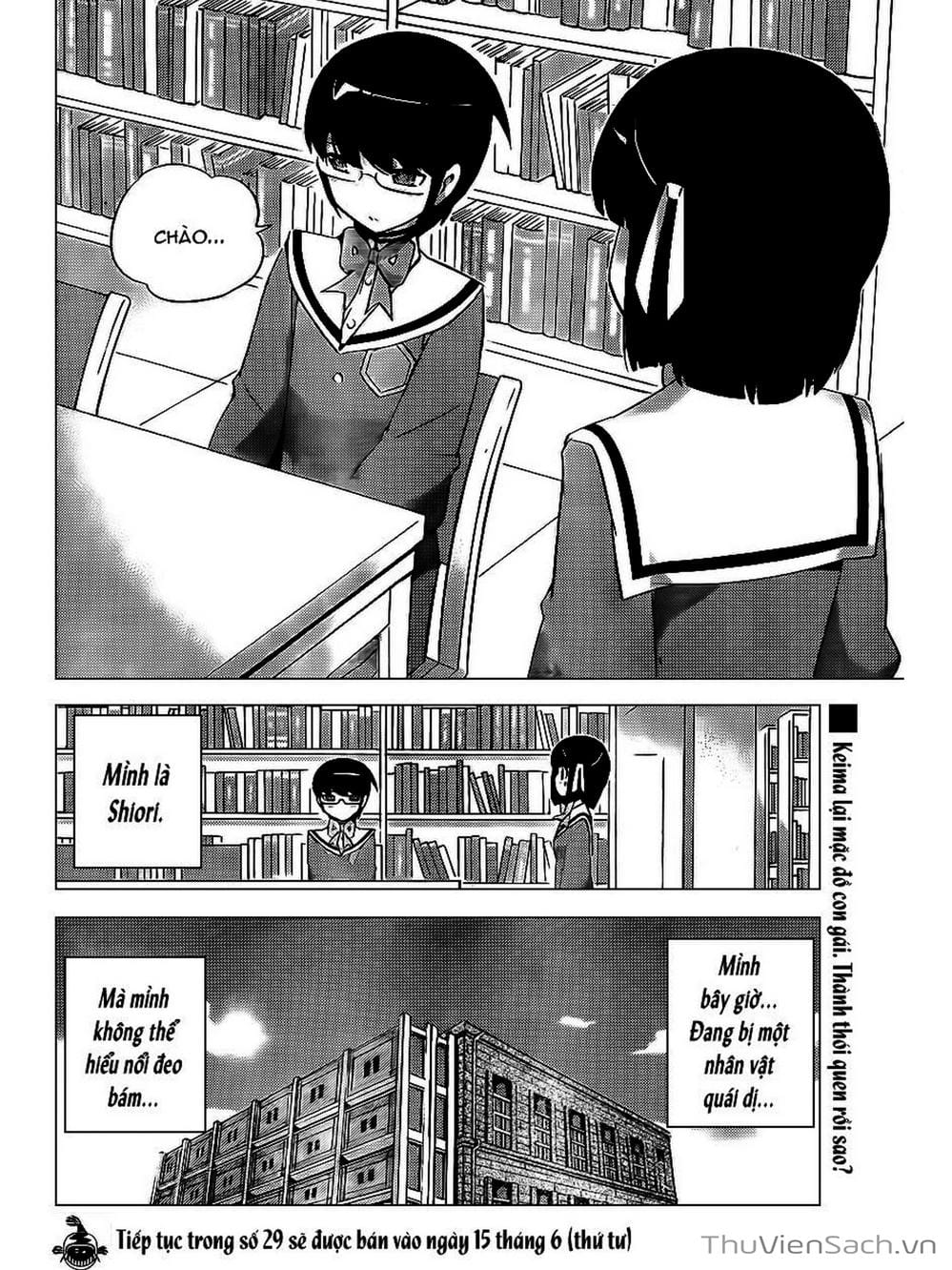 Truyện Tranh Thế Giới Chỉ Có Thánh Thần Biết - The World God Only Knows trang 7