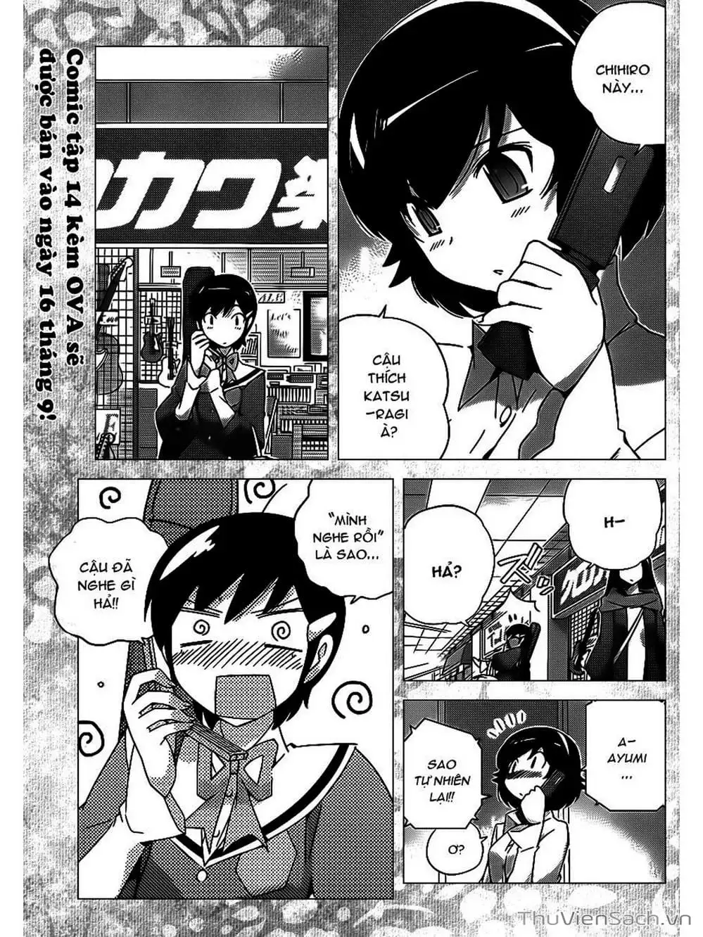 Truyện Tranh Thế Giới Chỉ Có Thánh Thần Biết - The World God Only Knows trang 7