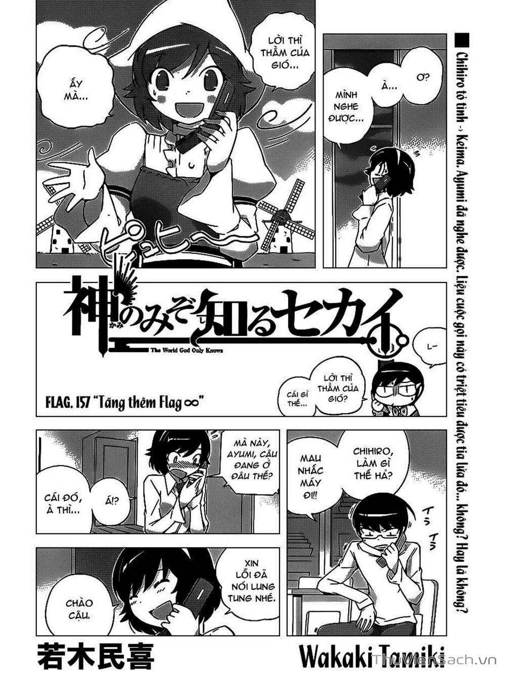 Truyện Tranh Thế Giới Chỉ Có Thánh Thần Biết - The World God Only Knows trang 7