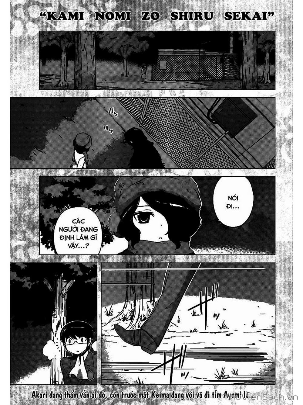 Truyện Tranh Thế Giới Chỉ Có Thánh Thần Biết - The World God Only Knows trang 7