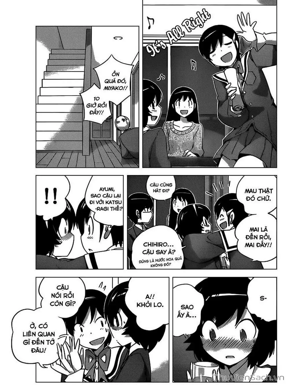 Truyện Tranh Thế Giới Chỉ Có Thánh Thần Biết - The World God Only Knows trang 7