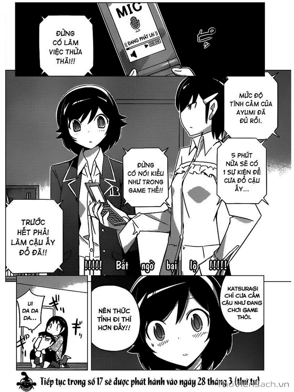 Truyện Tranh Thế Giới Chỉ Có Thánh Thần Biết - The World God Only Knows trang 7