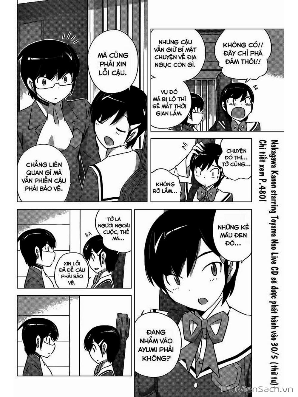 Truyện Tranh Thế Giới Chỉ Có Thánh Thần Biết - The World God Only Knows trang 7