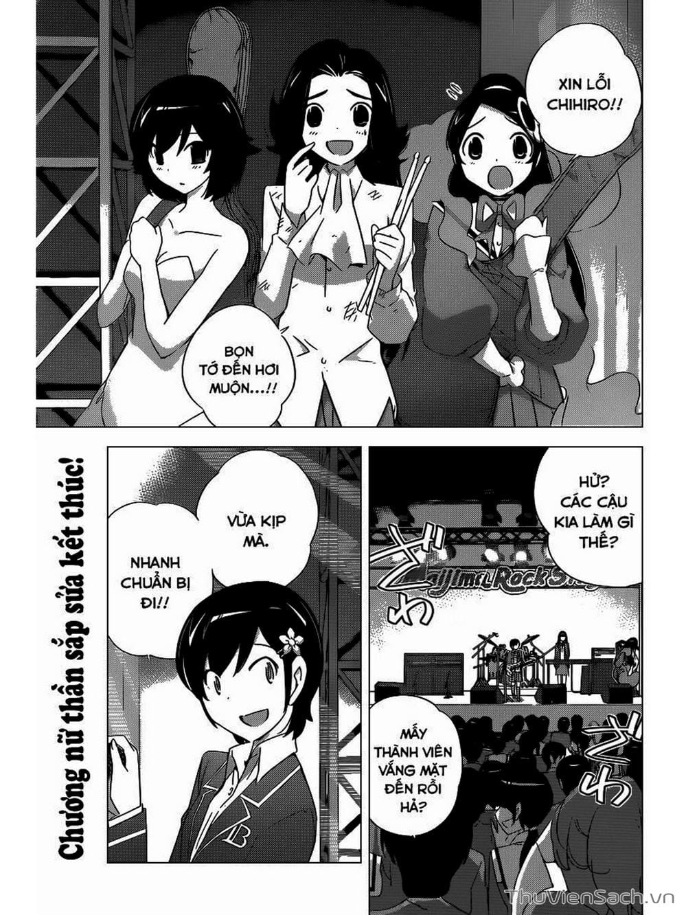 Truyện Tranh Thế Giới Chỉ Có Thánh Thần Biết - The World God Only Knows trang 7