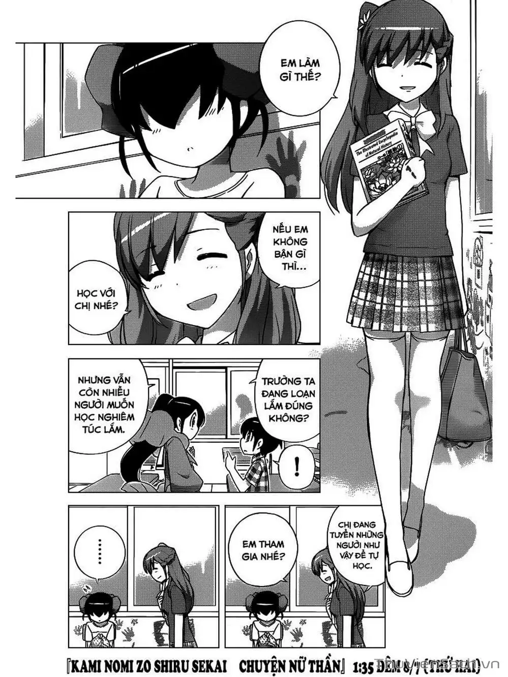 Truyện Tranh Thế Giới Chỉ Có Thánh Thần Biết - The World God Only Knows trang 7