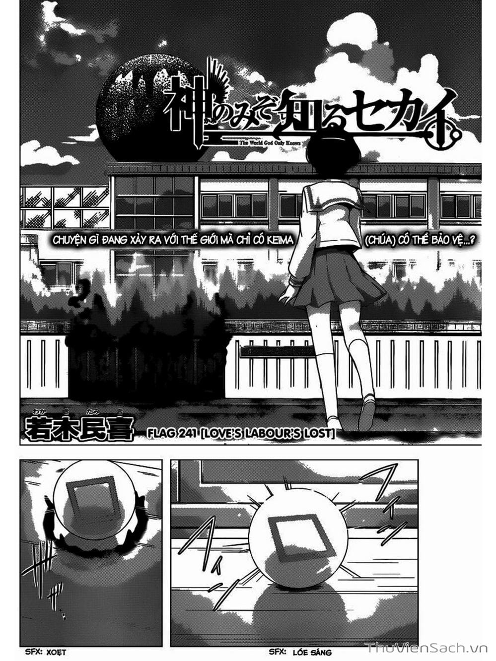 Truyện Tranh Thế Giới Chỉ Có Thánh Thần Biết - The World God Only Knows trang 7