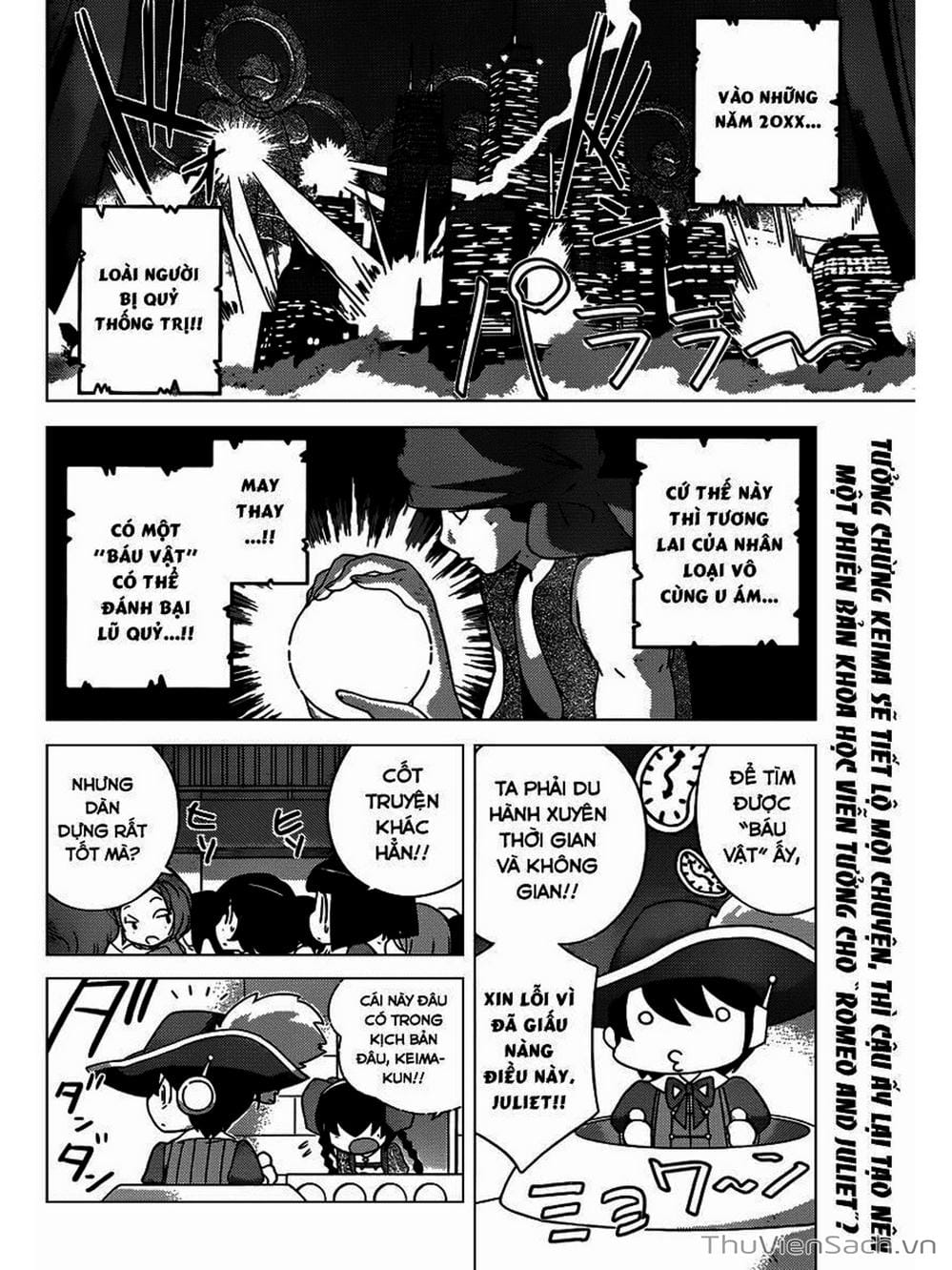 Truyện Tranh Thế Giới Chỉ Có Thánh Thần Biết - The World God Only Knows trang 7